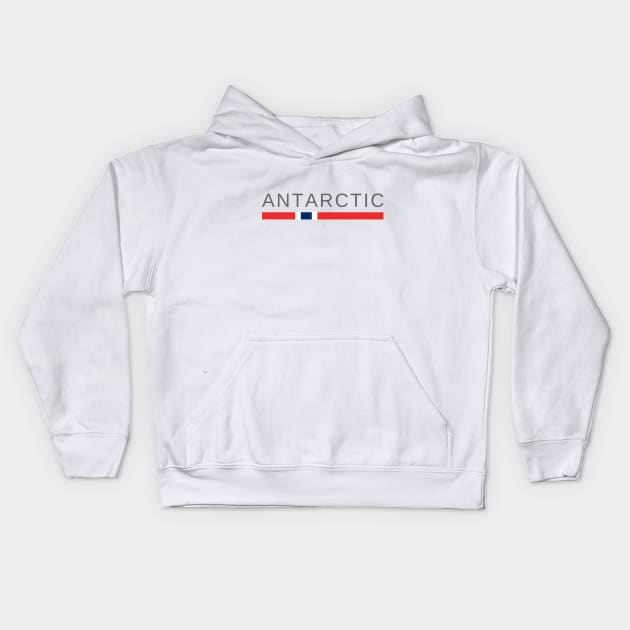 Antarctic Norway Kids Hoodie by tshirtsnorway